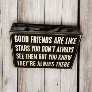 Black and White Inspirational Quote Block